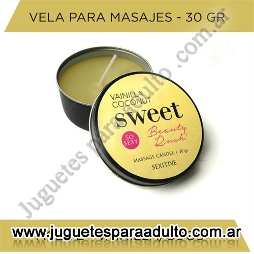 ACEITES Y LUBRICANTES, Lubricantes sexitive, Vela para masajes aroma a vainilla 30gr Aceites y lubricantes, Lubricantes sexitive, Vela para masajes aroma a vainilla 30gr